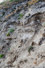 A detailed look at the rocky mountain texture, where aridity becomes visual poetry, capturing the strength of nature.
