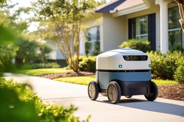 AI robot speeds packages home, reshaping delivery services of tomorrow