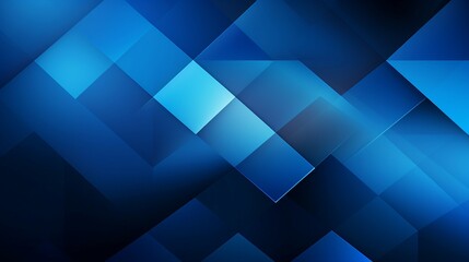 Abstract blue geometric background, portraying the essence of abstract minimalism through its sleek and stylized design.