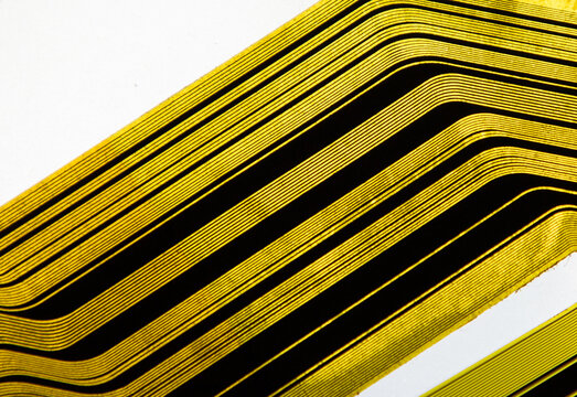 A printed circuit board facing the light