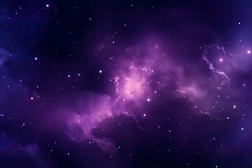 Purple Galaxy space stars in Outer Space.