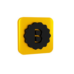 Black Exam paper with incorrect answers survey icon isolated on transparent background. Bad mark of...