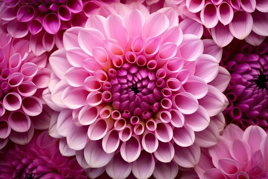  Dahlia flower background.