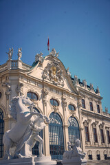 Naklejka premium Oberes Belvedere in Wien