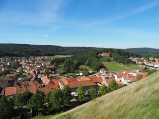 Fototapeta premium Bitsch - Bitche - Ville de Bitche