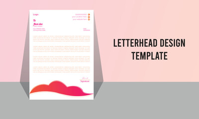  letterhead design template ready