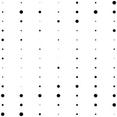 Hexagon random pattern background. Vector illustration.