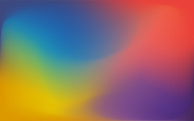 Abstract colorful gradient background with rainbow color