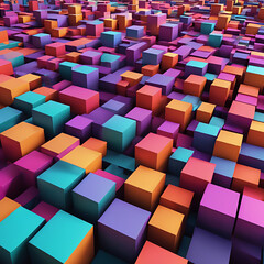 Dive into the Spectrum: Exploring an Eclectic World of Colorful Blocks
