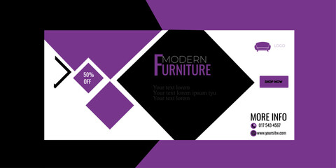 Furniture cover banner