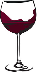 red wine splash drink party liquid