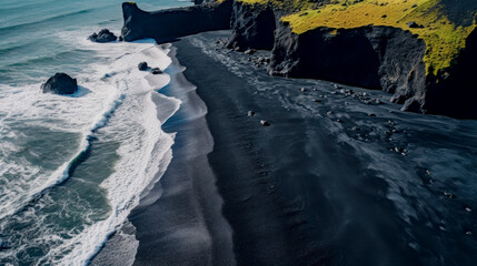 Natural scenery of Icelandic theme
