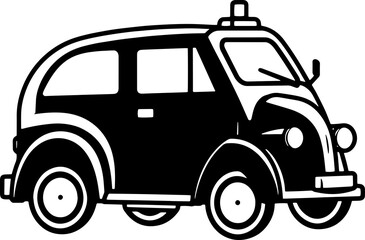 Vintage Car Logo Vector Icon Fast Elegant