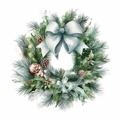 christmas decoration on a white background