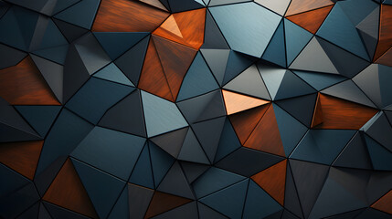 HQ Futuristic Pattern Background Pattern Illustration, 3D Geometric Texture Wall, Elegant 