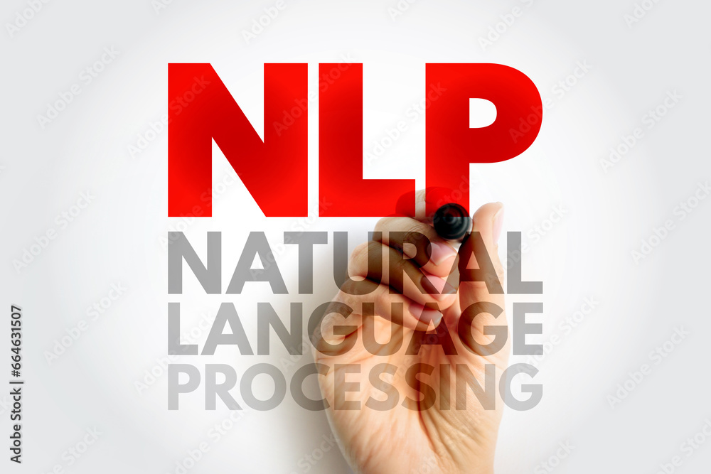 Poster nlp natural language processing - subfield of linguistics, computer science, and artificial intellig