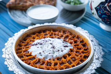 Traditional Turkish Manti Types (Turk Manti Cesitleri) Photo, Kayseri Turkey (Turkiye)