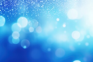 Obraz na płótnie Canvas colorful blue christmas blurred background
