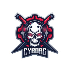 cyborn logo for esports logo