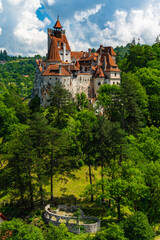 Bran Castle near Brasov, known as Dracula's Castle in Transylvania, Romania