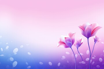 purple background, gradient colors, pink, violet, flower, love, romance, heart