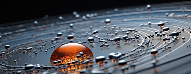Innovations in Nanotechnology: Nanomaterials and nanostructures symbolizing the potential for revolutionary breakthroughs in various scientific and industrial applications.