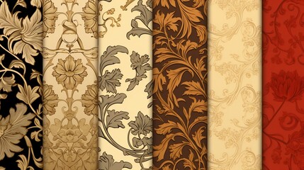 ornate vintage patterns for graphic designers.