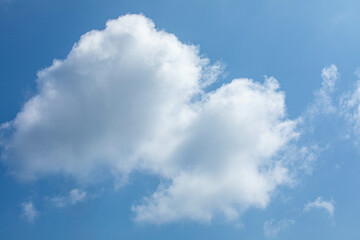 blue sky with clouds
