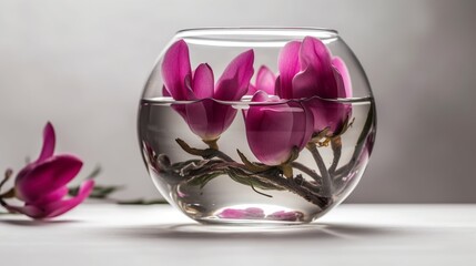 flower, lotus, nature, pink, water, lily, flora, plant, blossom, beauty, bloom, pond, garden, purple, waterlily, blooming, water lily, summer, leaf, flowers, generative ai