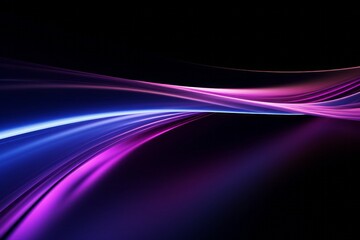 Fototapeta premium Abstract radiant light rays creating a dynamic sense of speed and movement in vibrant blue and pink hues
