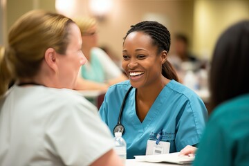 Obraz premium doctor and nurses