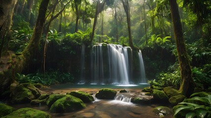 waterfall in the forest