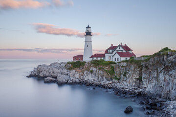 Portland Headlight at sunset