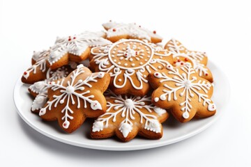 Christmas food, cookies. Preparing for a festive dinner. Merry christmas and happy new year concept.