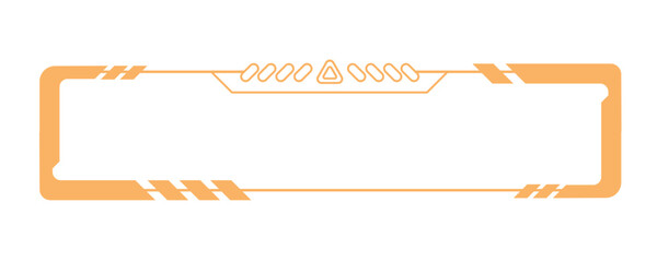  Hightech Technology HUD Label