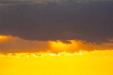 Sunset by the sea, Photo taken at Hanauma Bay Ridge Top, East Honolulu Oahu Hawaii.