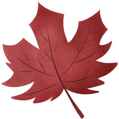 red maple leaf
