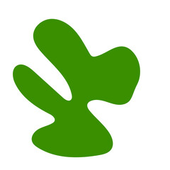 Autumn colors abstract shapes vector