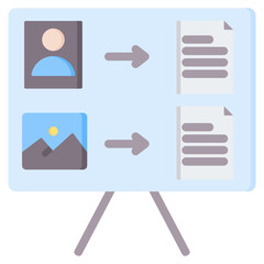 Storyboard Flat Icon