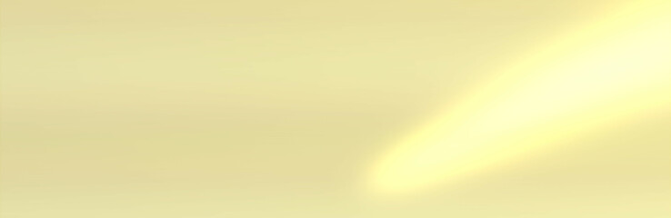 金色、または黄色の横長のグラフィック素材。
バナーや背景素材。光が差し込む。