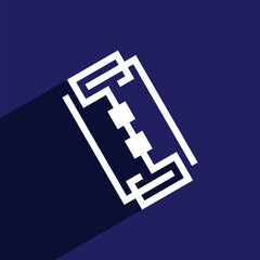RAZOR ICON LOGO TEMPLATE VECTOR
