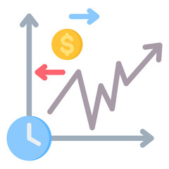 Trading Value Flat Icon