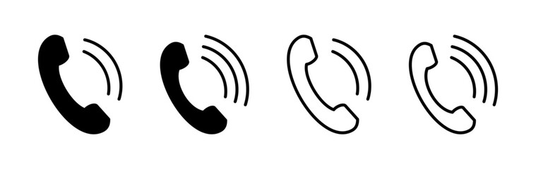 Call icon vector. phone icon vector