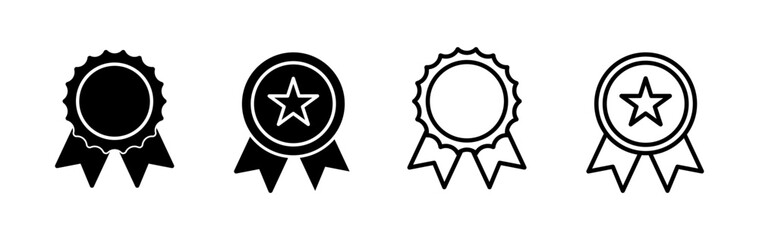 Achieve icon vector. medal icon vector. award. Certificate. approved