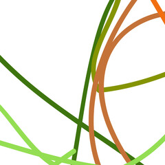 Green brown graphic lines background 