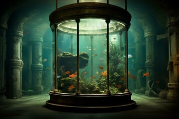 aquarium. Generative AI