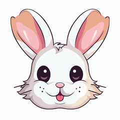 Bunny Beauty in Vector Illustration

