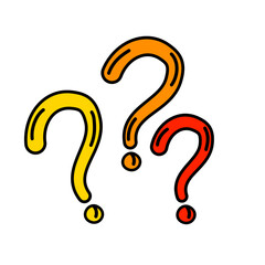 question punctuation mask vector