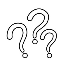 question punctuation mask vector