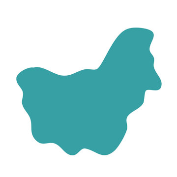 republic of indonesia map vector 